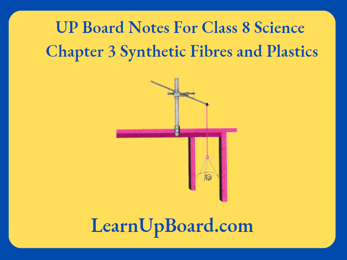 UP Board Notes For CLass 8 Science Chapter 3 Symthetic Fibers And Plastics Activity 1