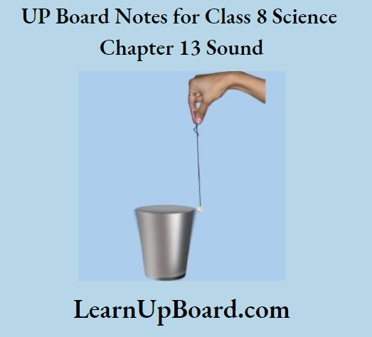 UP Board Notes For Class 8 Science Chapter 13 Sound Sound Activity 11