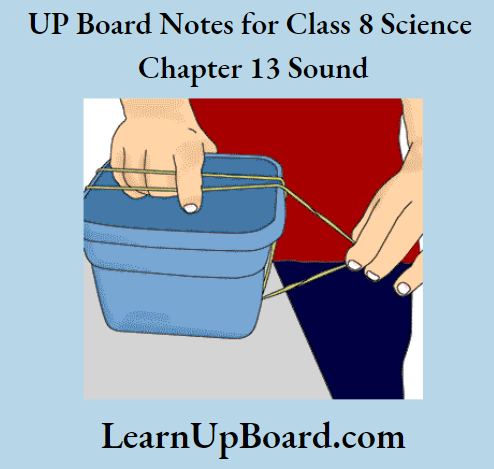 UP Board Notes For Class 8 Science Chapter 13 Sound Sound Activity 9