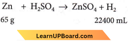 Some Basic Concepts Of Chemistry Zinc Reacts To Liberate