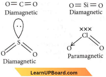 p Block Elements Diamagnetic And Paramagnetic