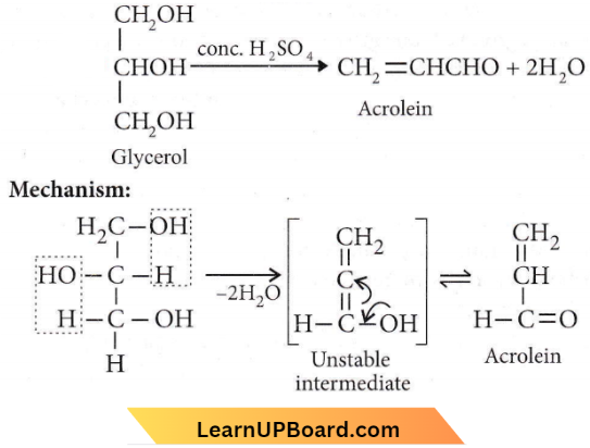 Alcohols Phenols And Ethers Acrolein