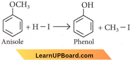 Alcohols Phenols And Ethers Anisole Clevage