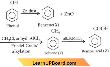 Alcohols Phenols And Ethers Benzoic Acid