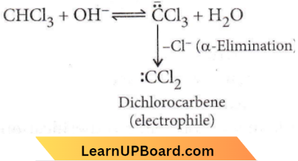 Alcohols Phenols And Ethers Dichlorocarbene