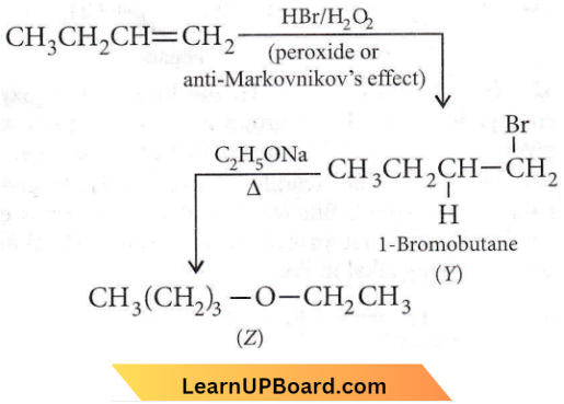 Alcohols Phenols And Ethers Peroxide Or Anti Markovnikov Effect