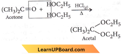 Aldehydes Ketones And Carboxylic Acids Acetal Reaction