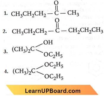 Aldehydes Ketones And Carboxylic Acids Ethanol In Presence Of Hydrochloric Acid