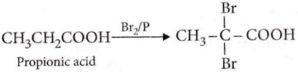 Aldehydes Ketones And Carboxylic Acids Hell Volhard Zelinsky Reaction