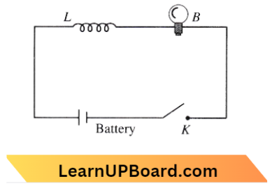 Alternating Current In The Circuit Of Figure Will Become Suddenly Bright