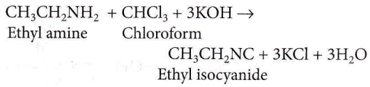 Amines Ethylamine And Chloroform