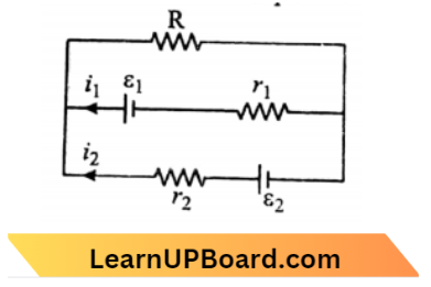 Current Electricity The Electrical circuit Shown In The Figure Then The Equation Is