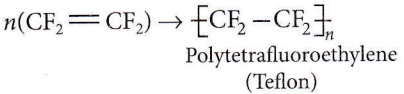Polymers Polytetrafluoroethylene